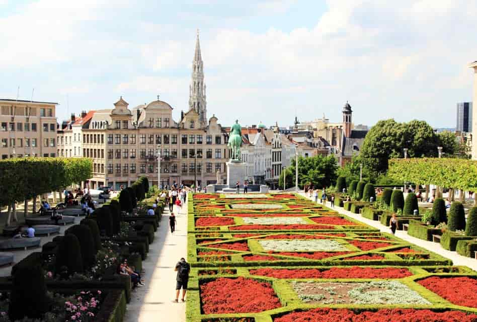 brussels city view