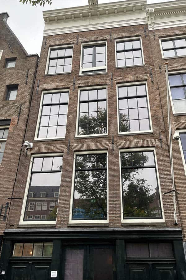 anne frank huis facade